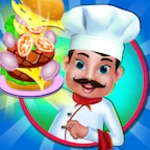 cooking chef food fever rush game android application logo